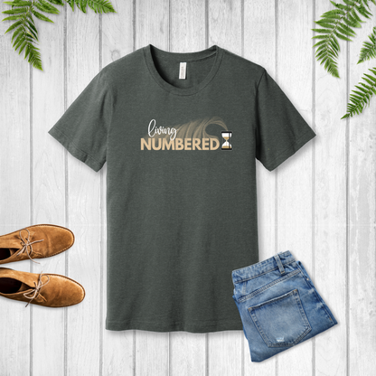Living Numbered T-Shirt | Psalm 90:12