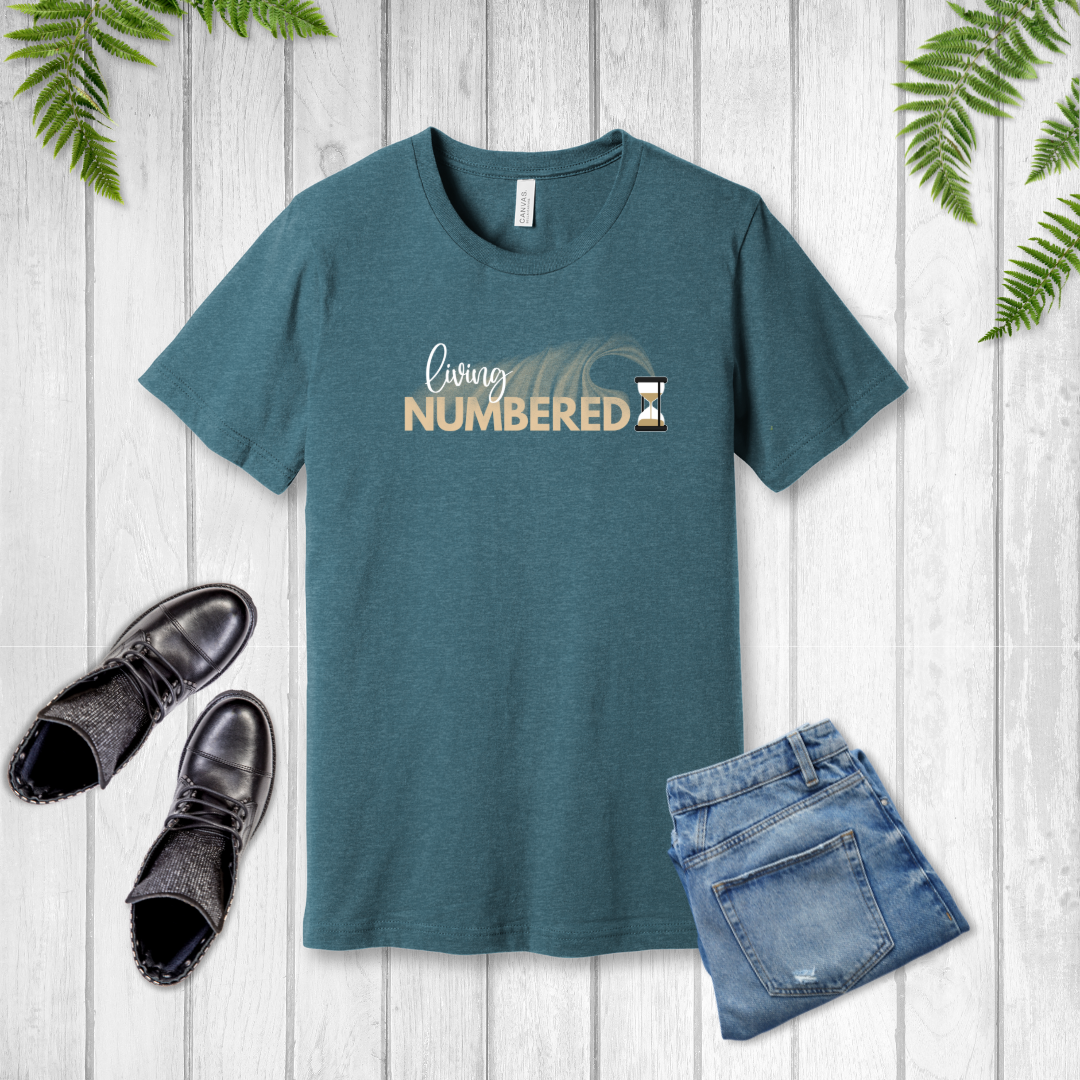 Living Numbered T-Shirt | Psalm 90:12