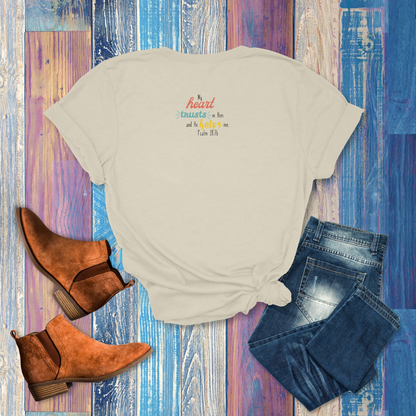 The Lord is My Strength and Shield T-Shirt