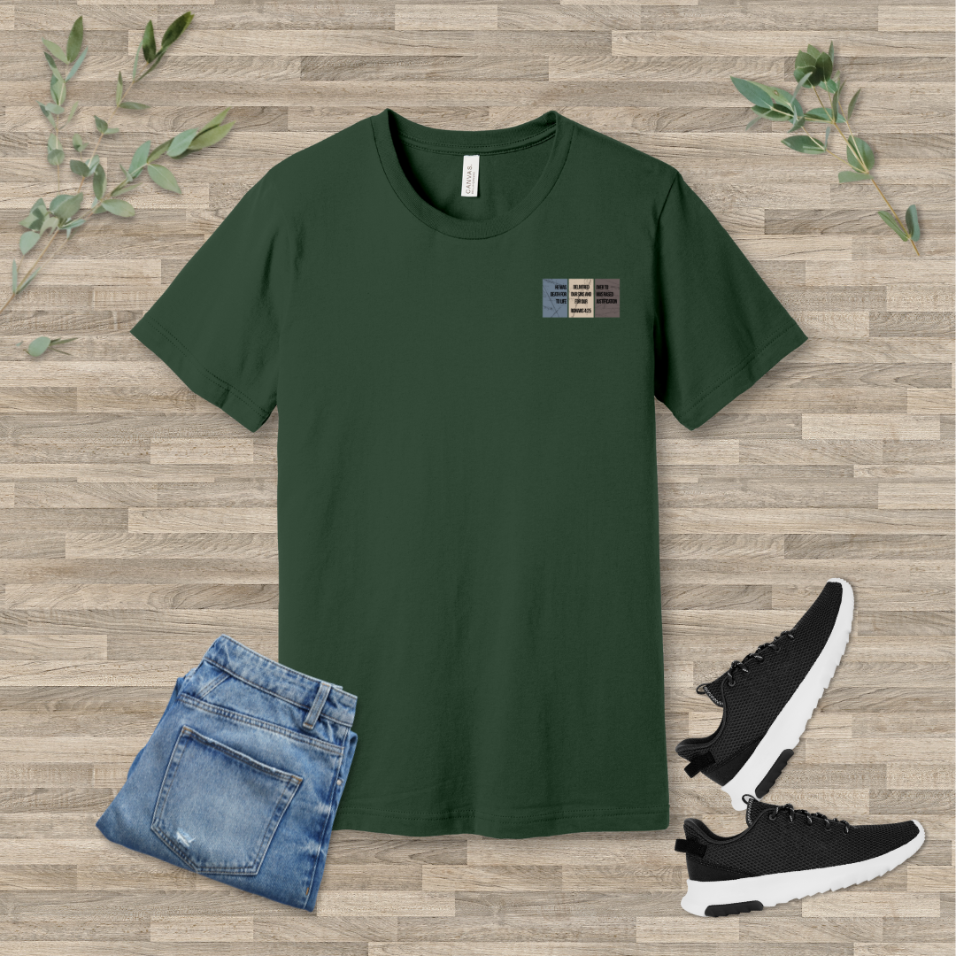 Loved to Death and Back T-Shirt | Romans 4:25