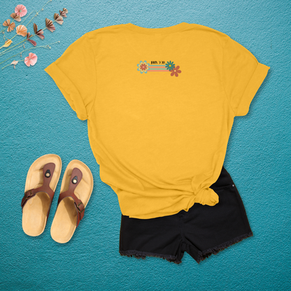 More Jesus, Less Me – Retro Floral T-Shirt | John 3:30