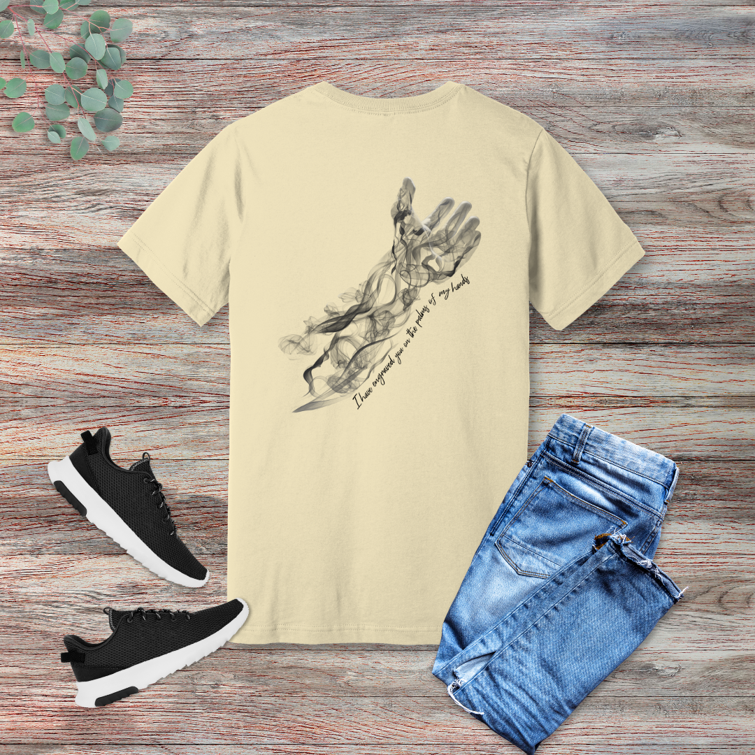 Engraved in His Hands T-Shirt | Isaiah 49:16