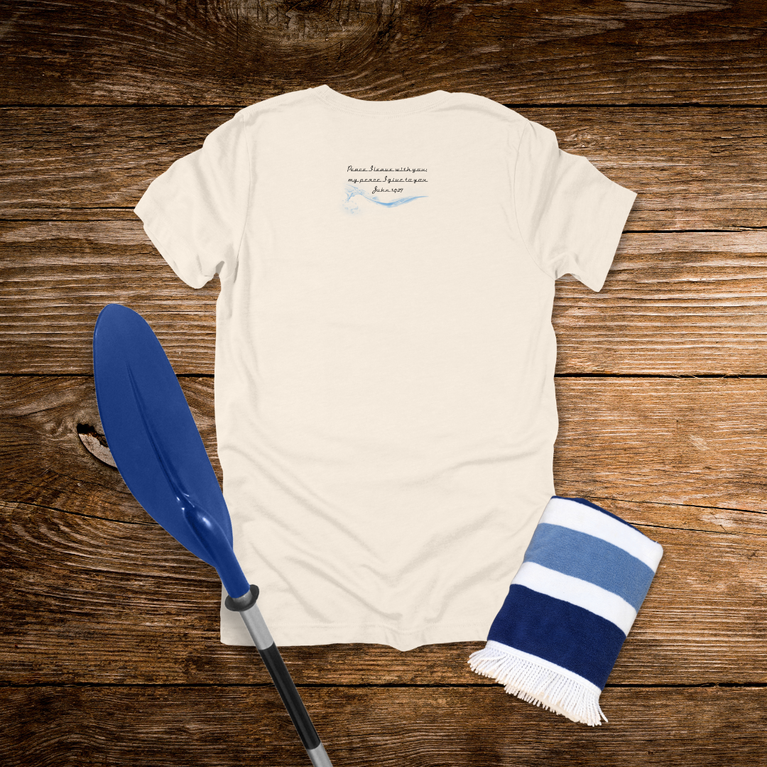 I’ve Got Peace Like a River – Christian Nature Tee | John 14:27