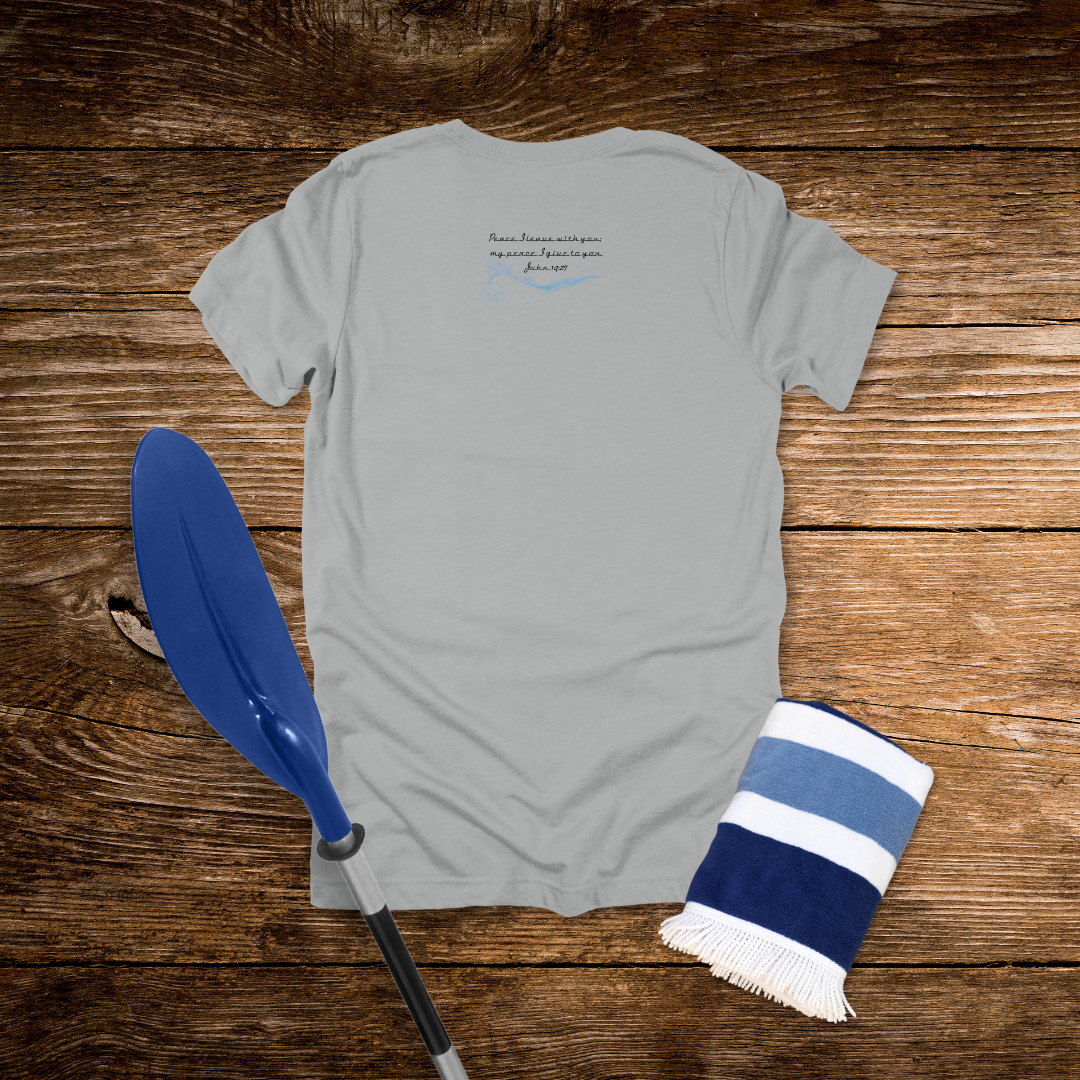I’ve Got Peace Like a River – Christian Nature Tee | John 14:27