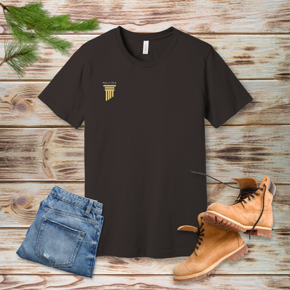 Firm Foundation Pillar T-Shirt | Psalm 75:3