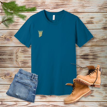 Firm Foundation Pillar T-Shirt | Psalm 75:3