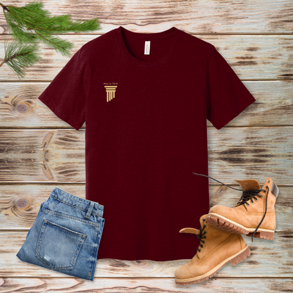 Firm Foundation Pillar T-Shirt | Psalm 75:3