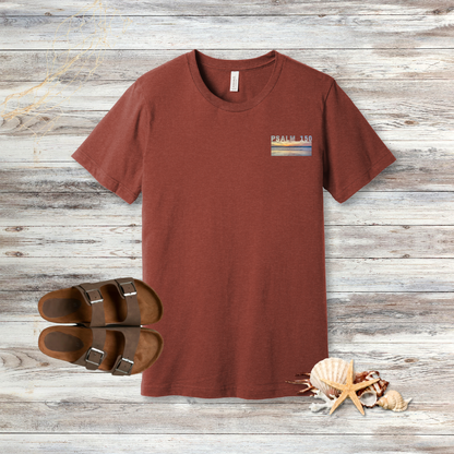 Praise Beach Sunset T-Shirt | Psalm 150