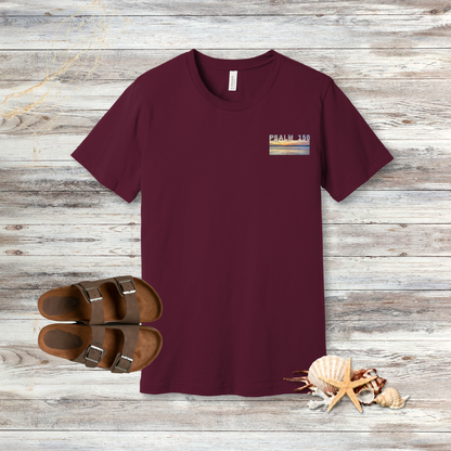 Praise Beach Sunset T-Shirt | Psalm 150