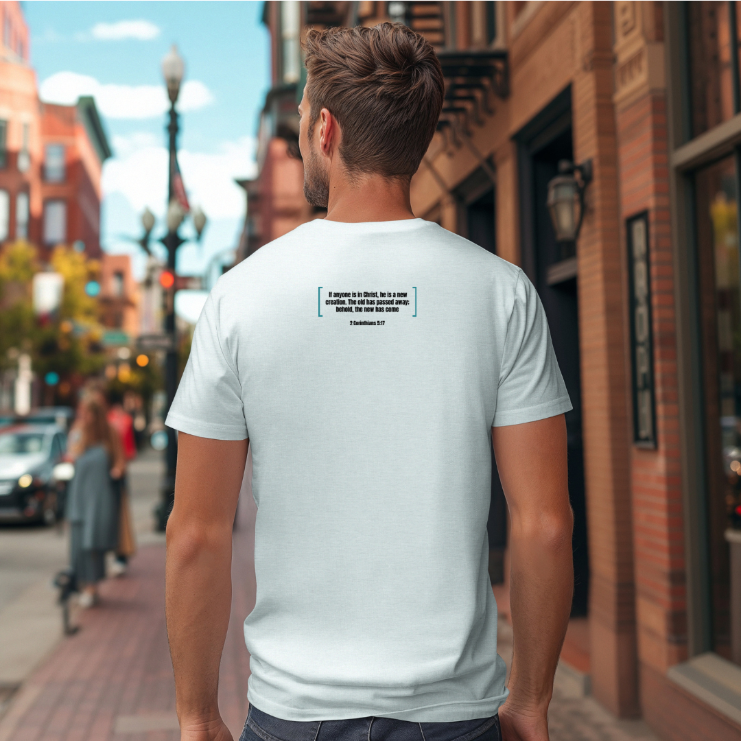 Rebuilt in Christ T-Shirt | 2 Corinthians 5:17