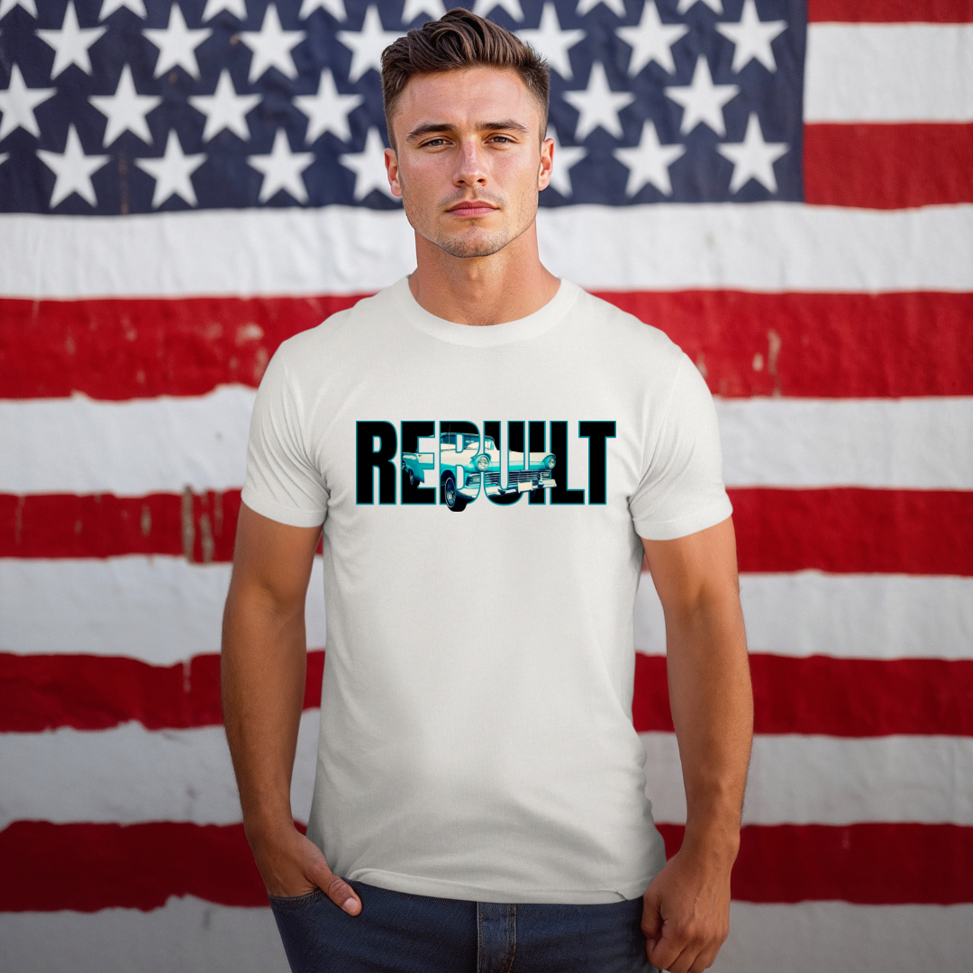 Rebuilt in Christ T-Shirt | 2 Corinthians 5:17