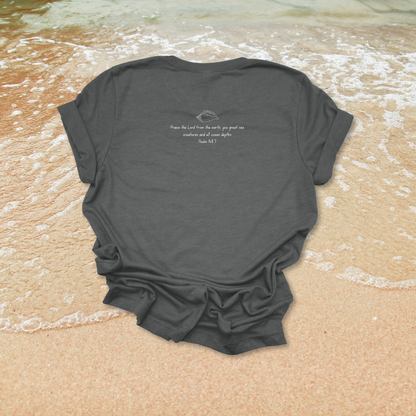 Ocean Praise – Coastal Creation T-Shirt | Psalm 148:7