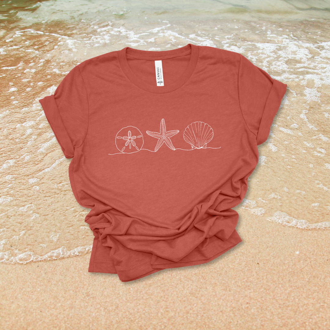 Ocean Praise – Coastal Creation T-Shirt | Psalm 148:7