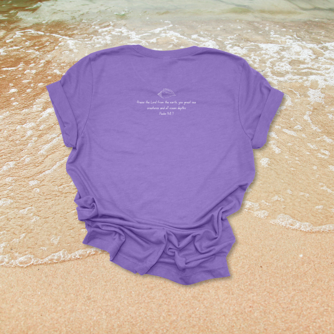 Ocean Praise – Coastal Creation T-Shirt | Psalm 148:7