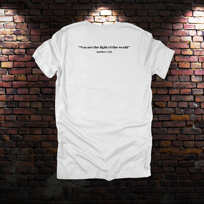 Stay Lit – Light of the World T-Shirt | Matthew 5:14