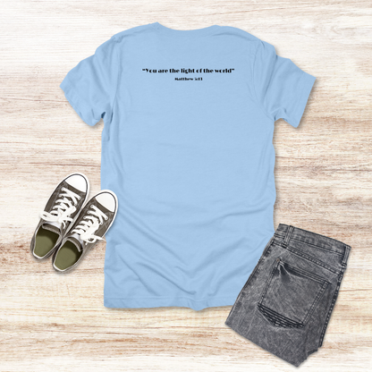 Stay Lit – Light of the World T-Shirt | Matthew 5:14
