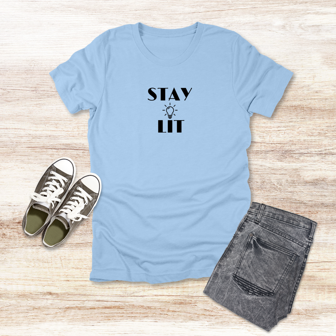 Stay Lit – Light of the World T-Shirt | Matthew 5:14