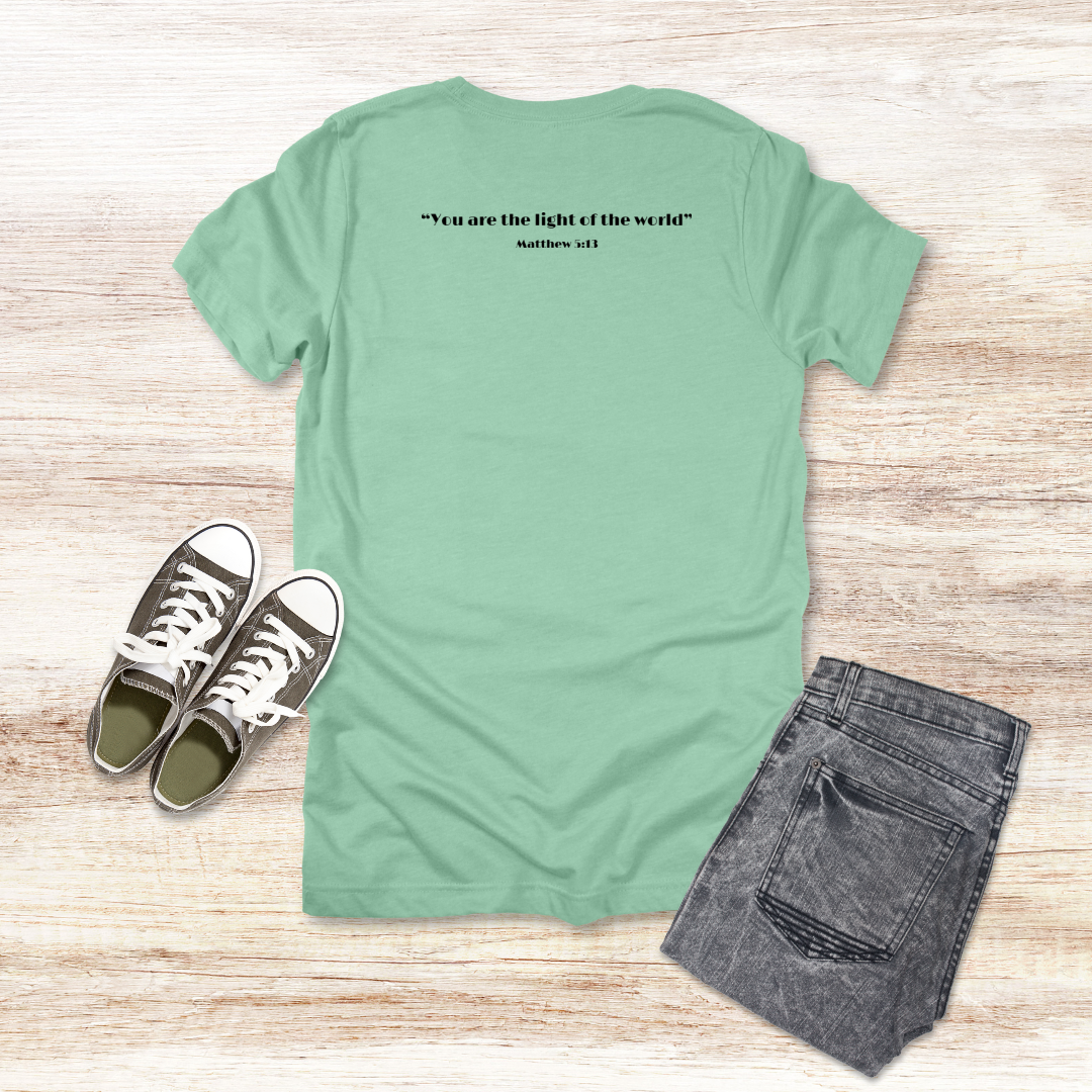 Stay Lit – Light of the World T-Shirt | Matthew 5:14