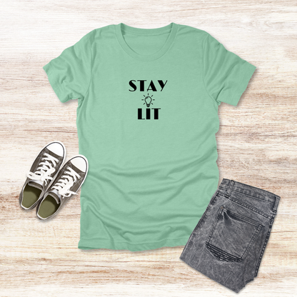 Stay Lit – Light of the World T-Shirt | Matthew 5:14