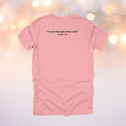 Stay Lit – Light of the World T-Shirt | Matthew 5:14