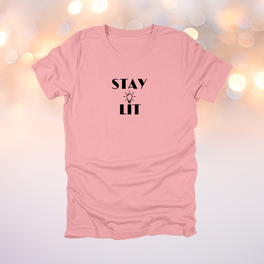 Stay Lit – Light of the World T-Shirt | Matthew 5:14