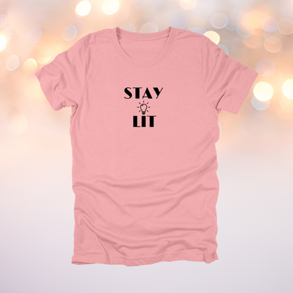 Stay Lit – Light of the World T-Shirt | Matthew 5:14