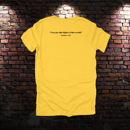 Stay Lit – Light of the World T-Shirt | Matthew 5:14