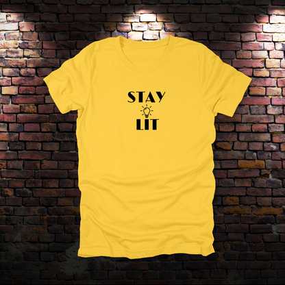 Stay Lit – Light of the World T-Shirt | Matthew 5:14