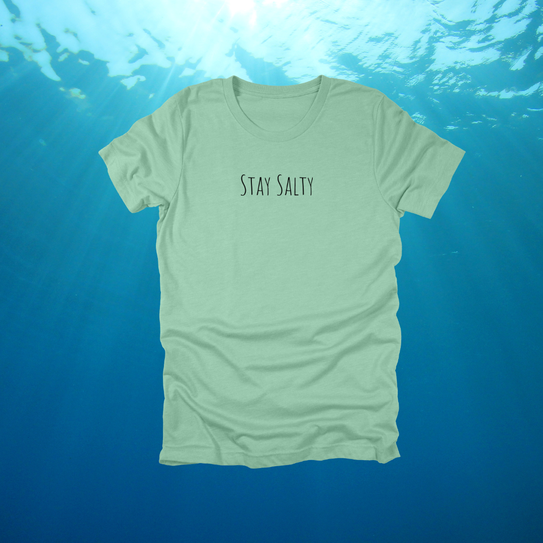 Stay Salty Minimalist T-Shirt | Matthew 5:13