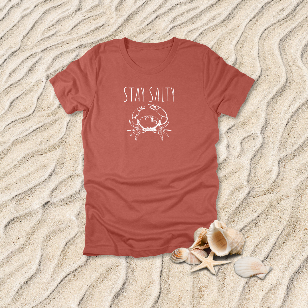Stay Salty Crab T-Shirt | Matthew 5:13