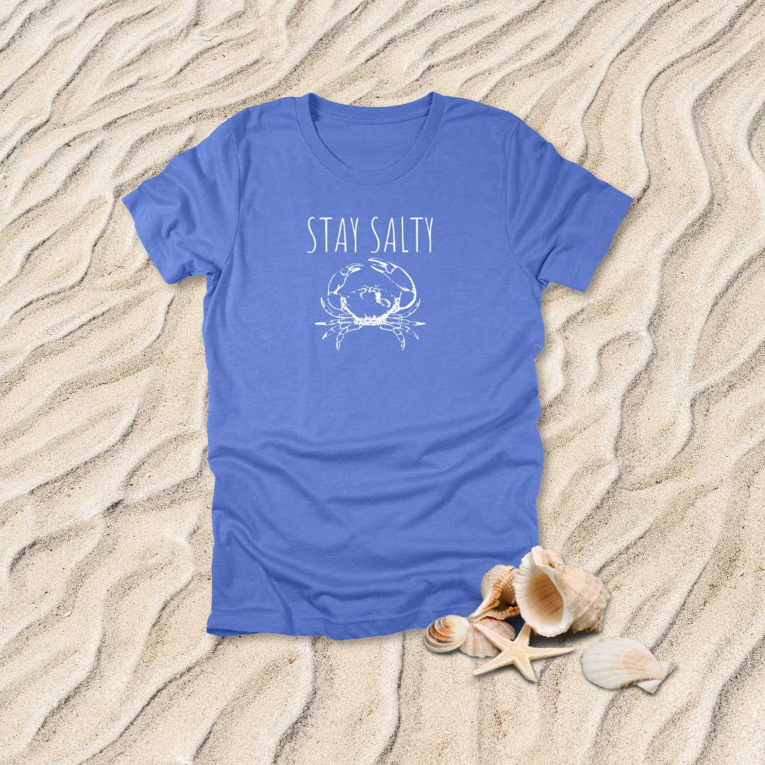 Stay Salty Crab T-Shirt | Matthew 5:13