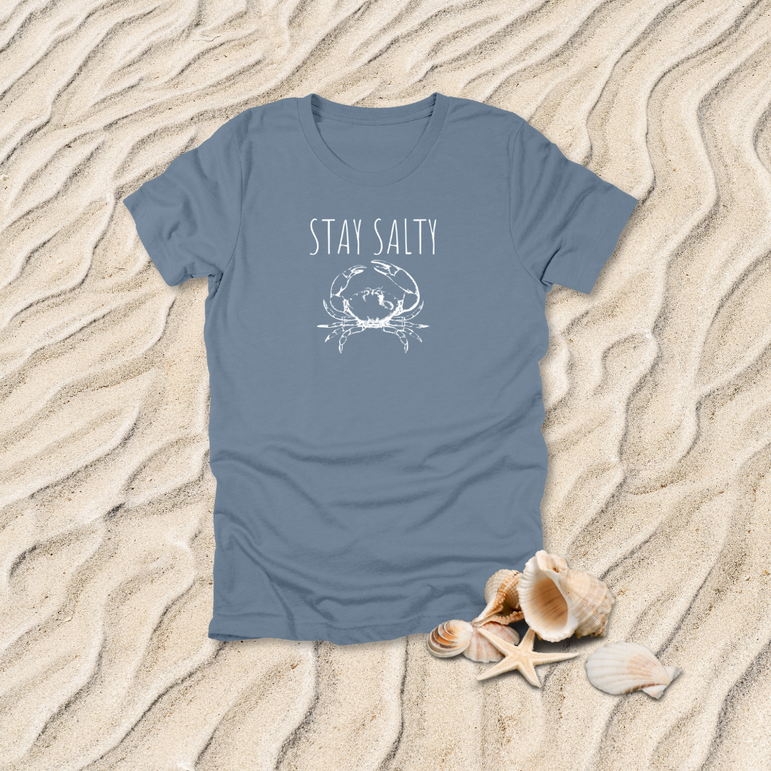 Stay Salty Crab T-Shirt | Matthew 5:13