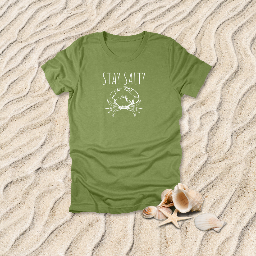 Stay Salty Crab T-Shirt | Matthew 5:13