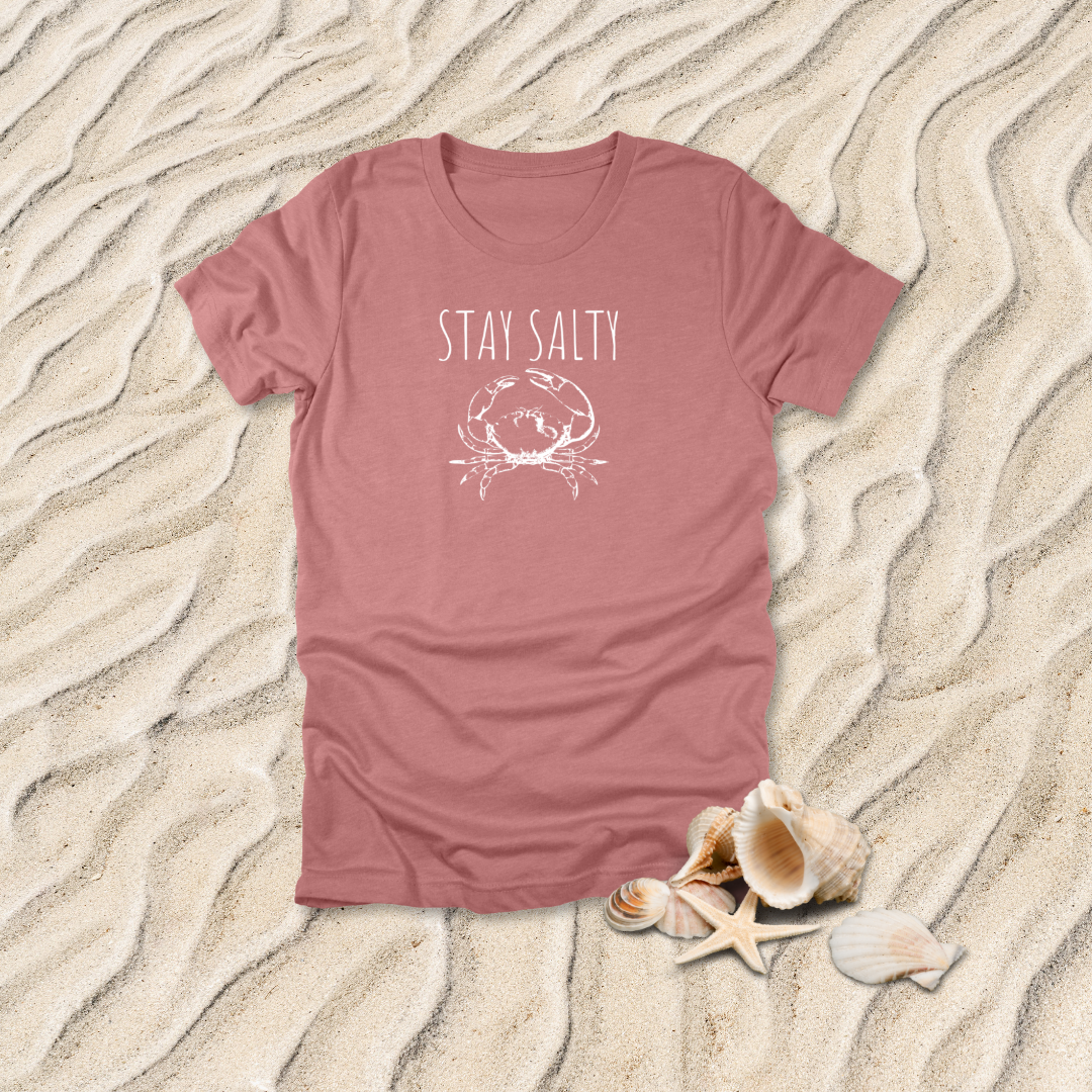 Stay Salty Crab T-Shirt | Matthew 5:13