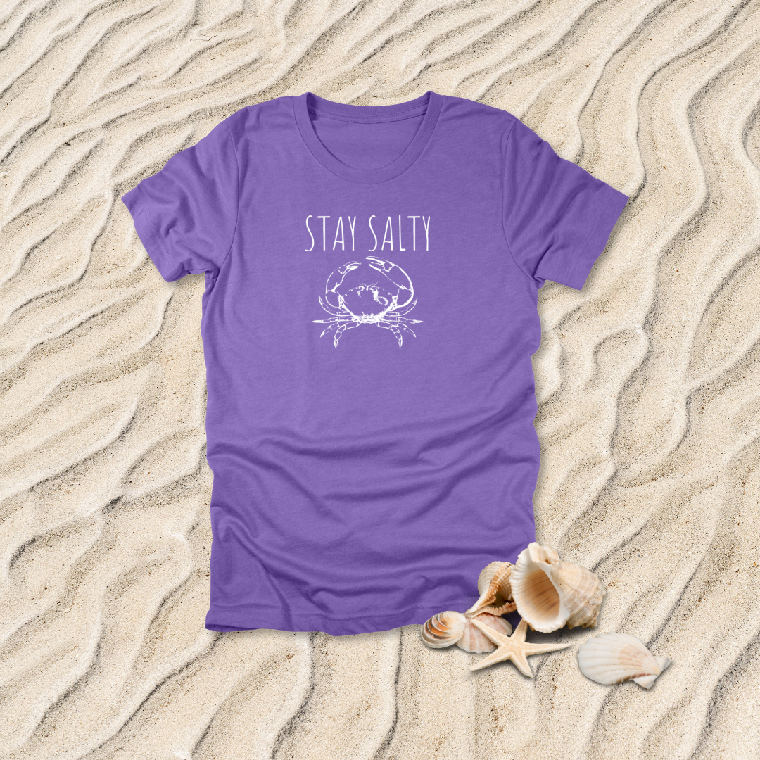 Stay Salty Crab T-Shirt | Matthew 5:13