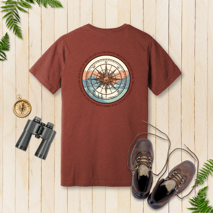 Trust in the Lord Compass T-Shirt | Proverbs 3:5-6