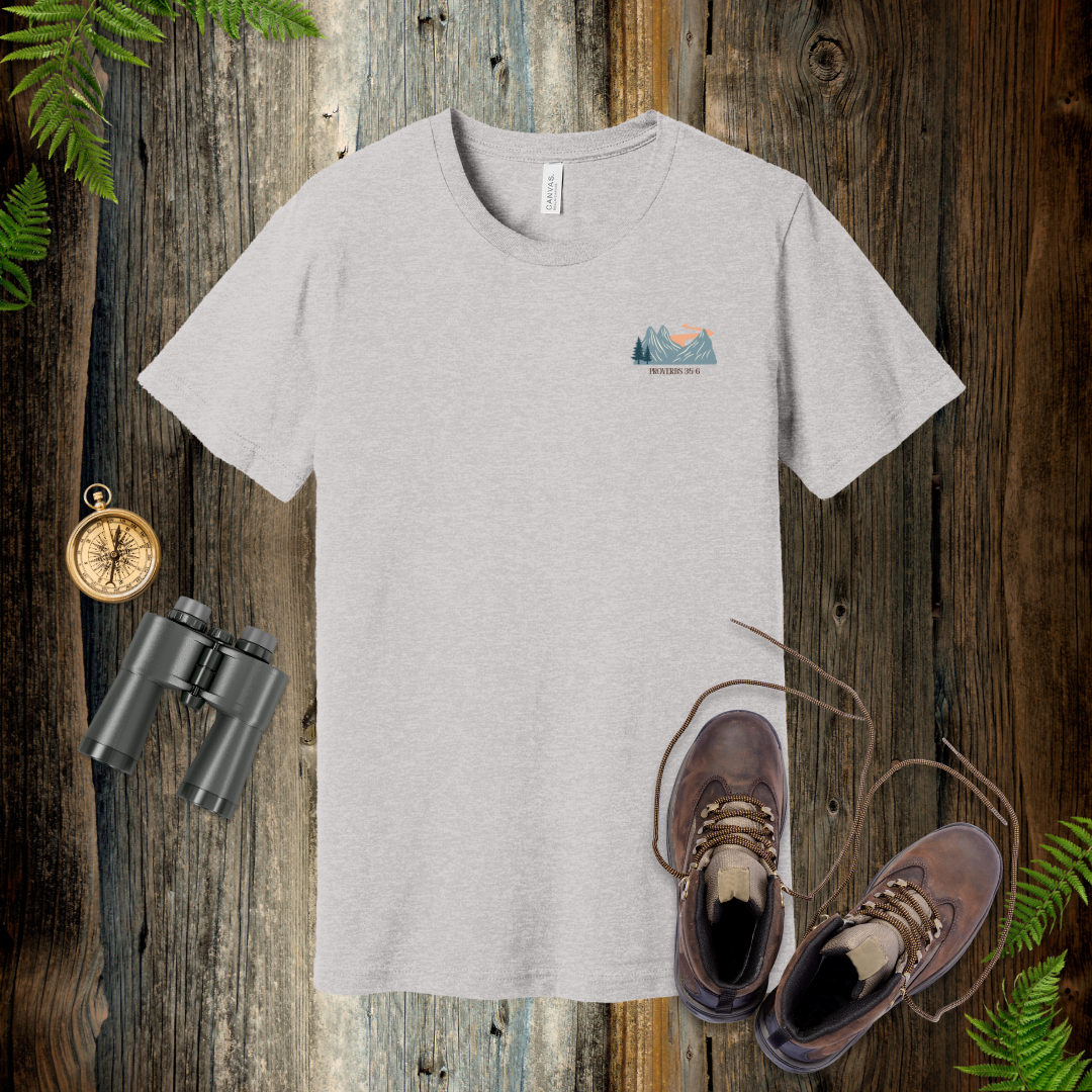 Trust in the Lord Compass T-Shirt | Proverbs 3:5-6