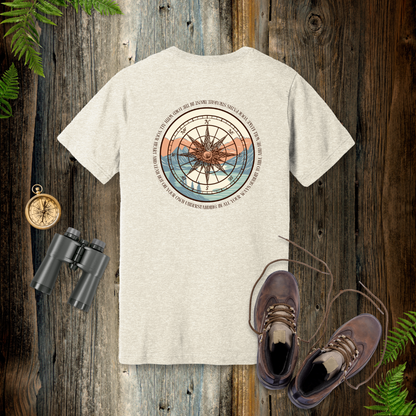 Trust in the Lord Compass T-Shirt | Proverbs 3:5-6