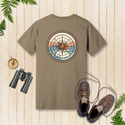 Trust in the Lord Compass T-Shirt | Proverbs 3:5-6