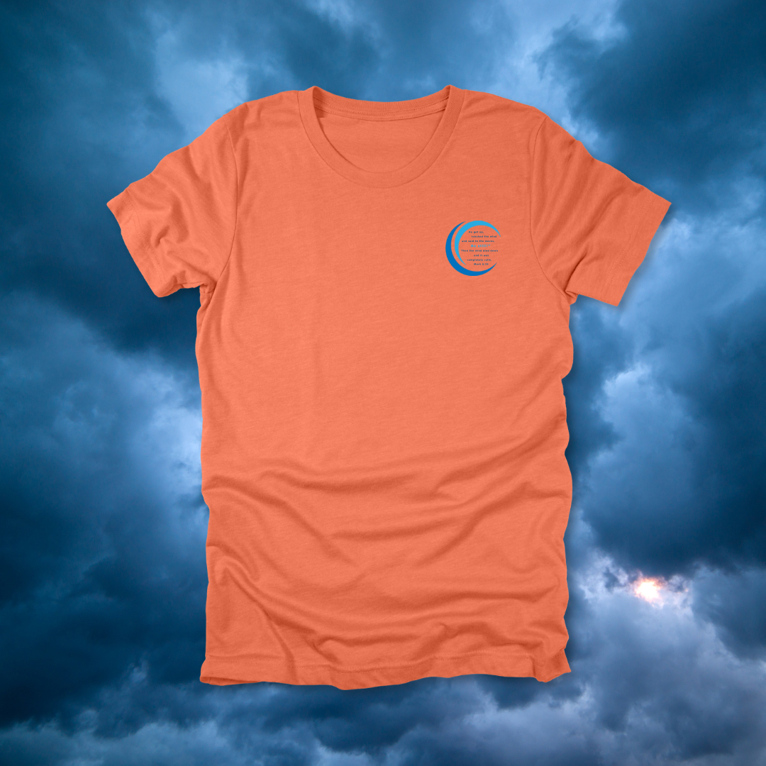 Stronger Than the Storm T-Shirt | Mark 4:39