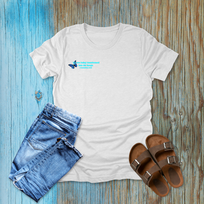 Transformed Butterfly Faith T-Shirt | 2 Corinthians 3:18