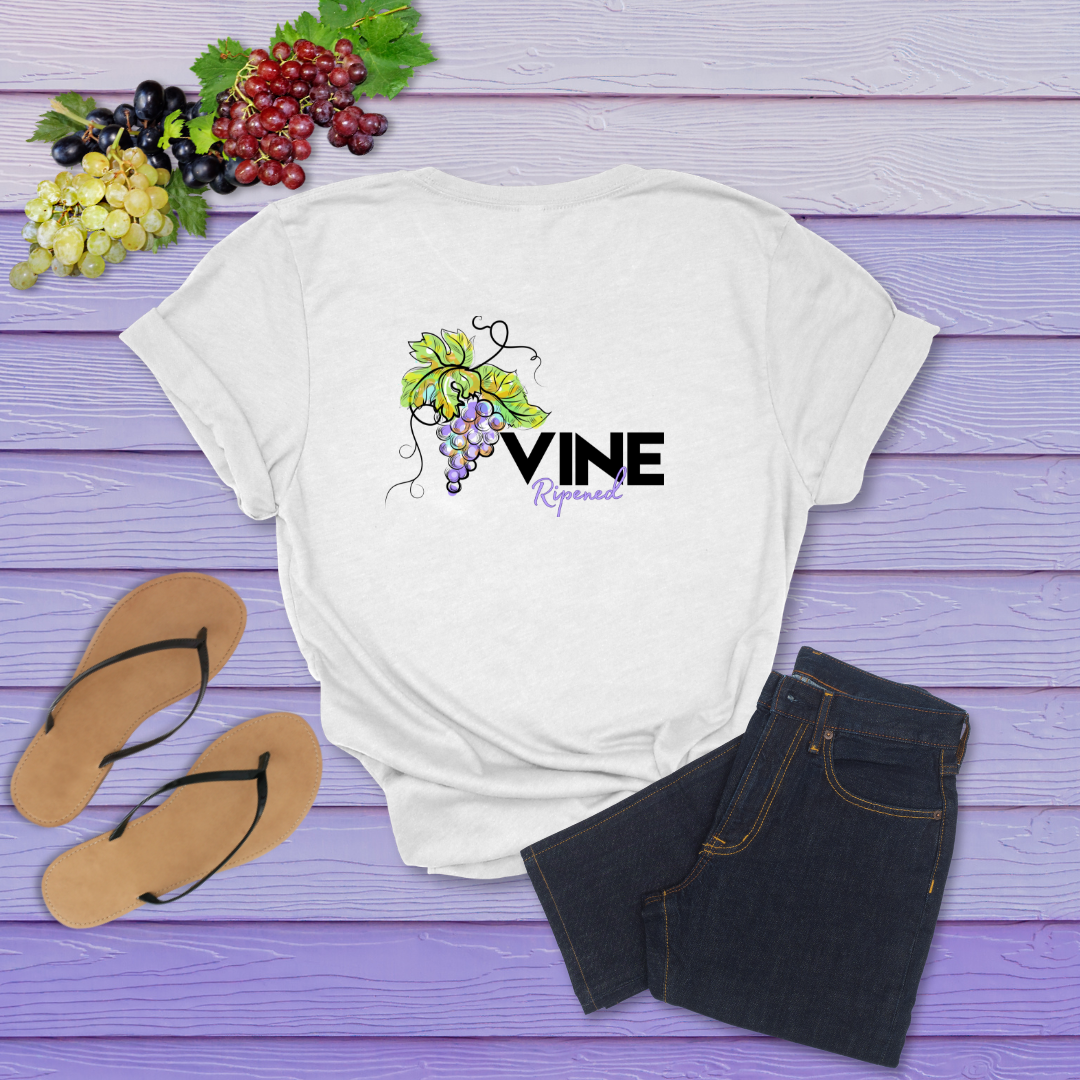 VINE Ripened – Abiding in Christ T-Shirt | John 15:5