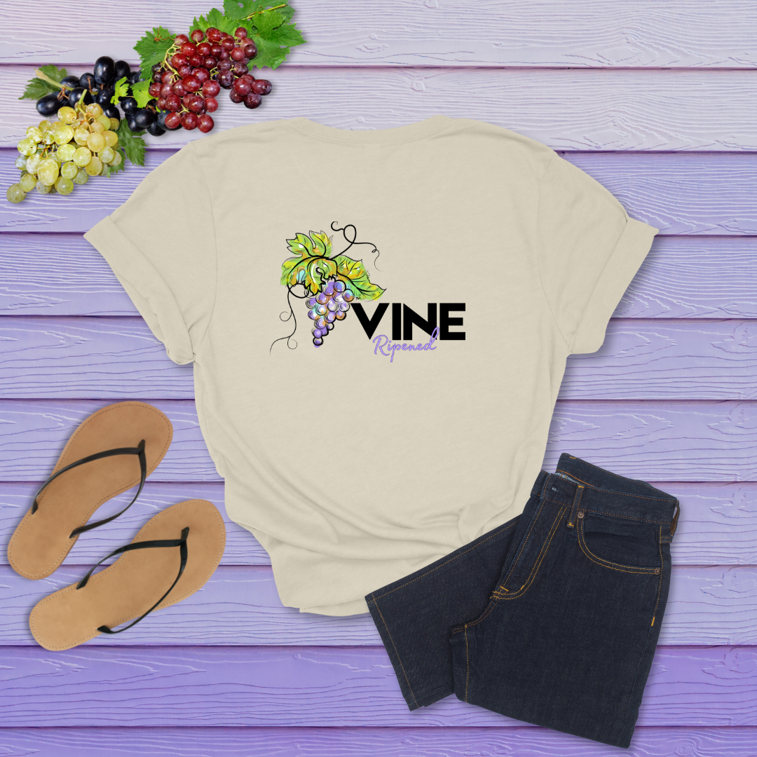 VINE Ripened – Abiding in Christ T-Shirt | John 15:5
