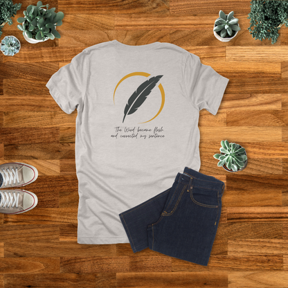 The Word Became Flesh Quill T-Shirt | John 1:14