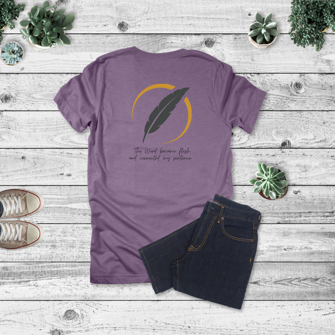 The Word Became Flesh Quill T-Shirt | John 1:14