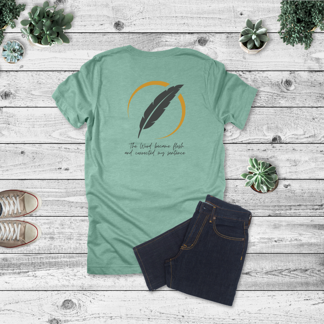 The Word Became Flesh Quill T-Shirt | John 1:14