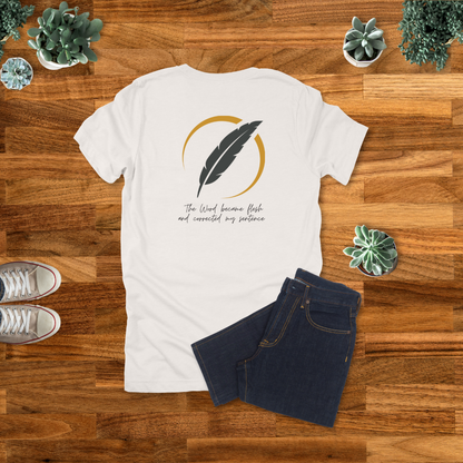 The Word Became Flesh Quill T-Shirt | John 1:14